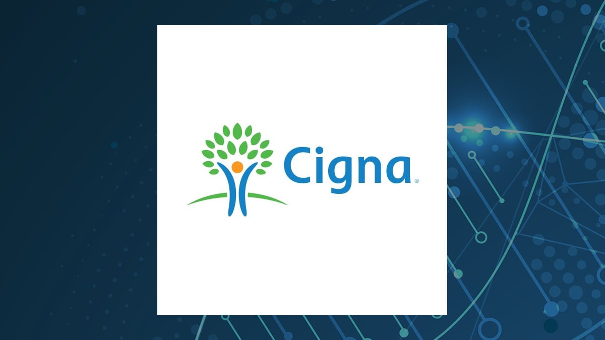 The Cigna Group logo with Medical background