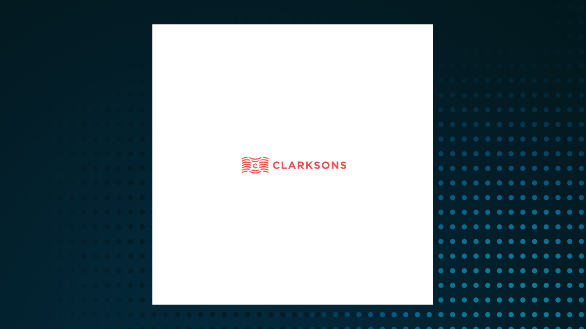 Clarkson logo with Industrials background