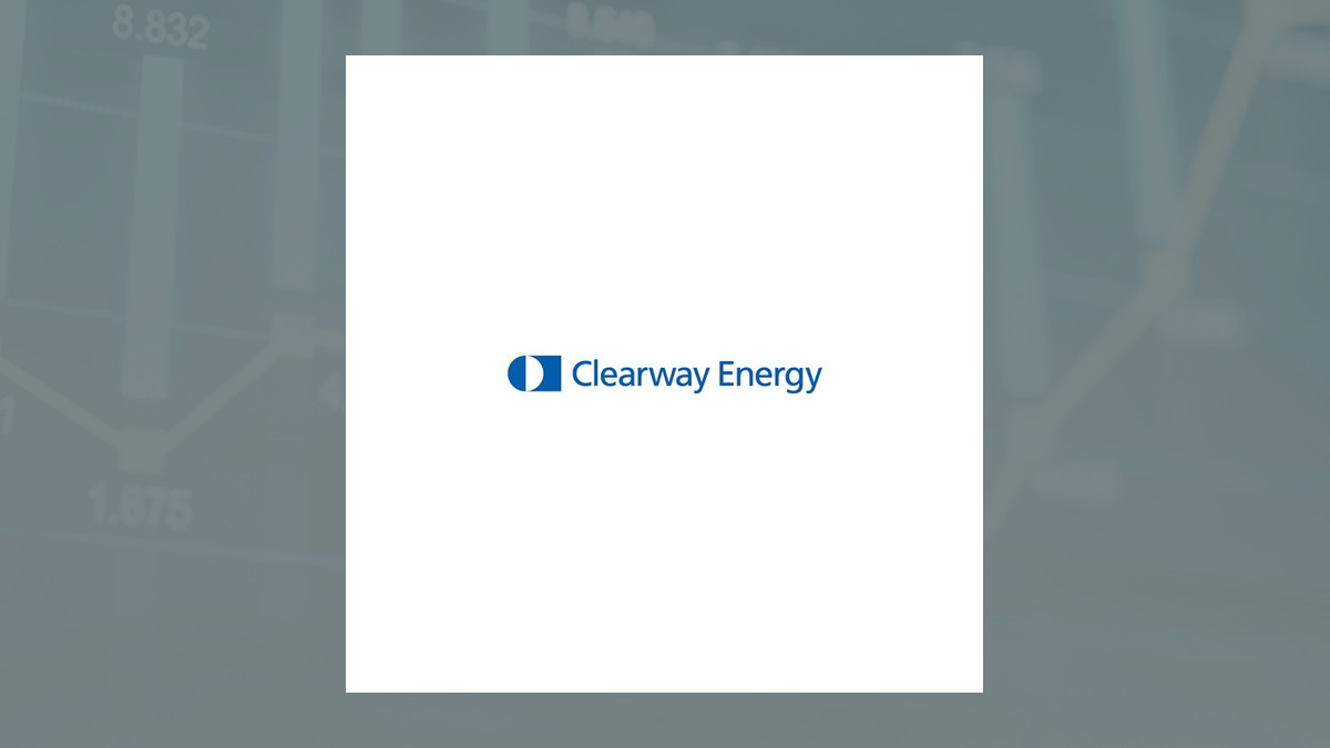 Clearway Energy logo with Oils/Energy background