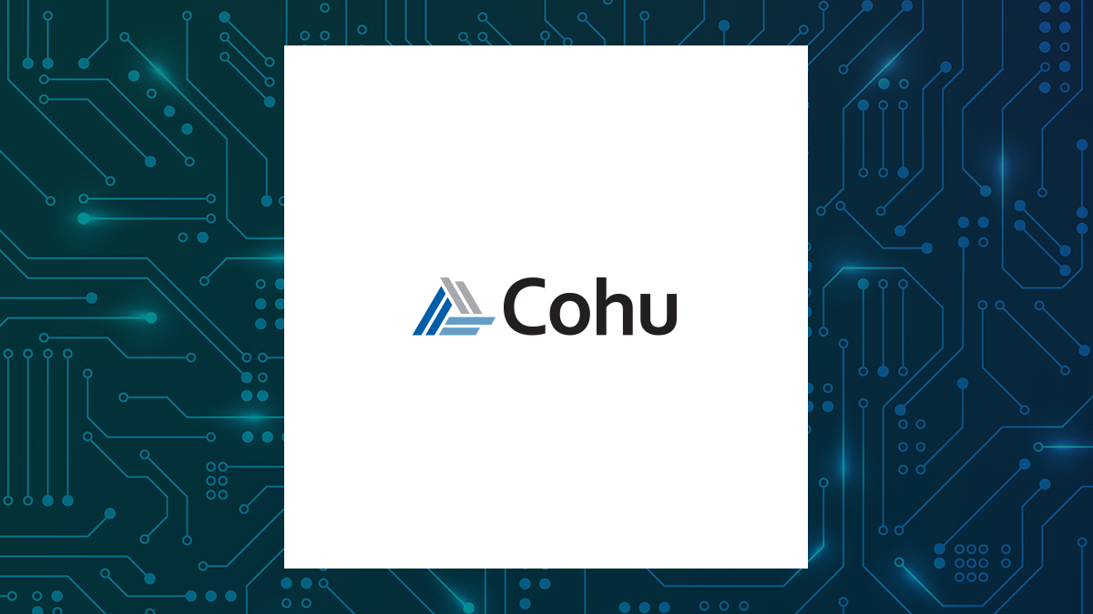 Cohu logo with Computer and Technology background
