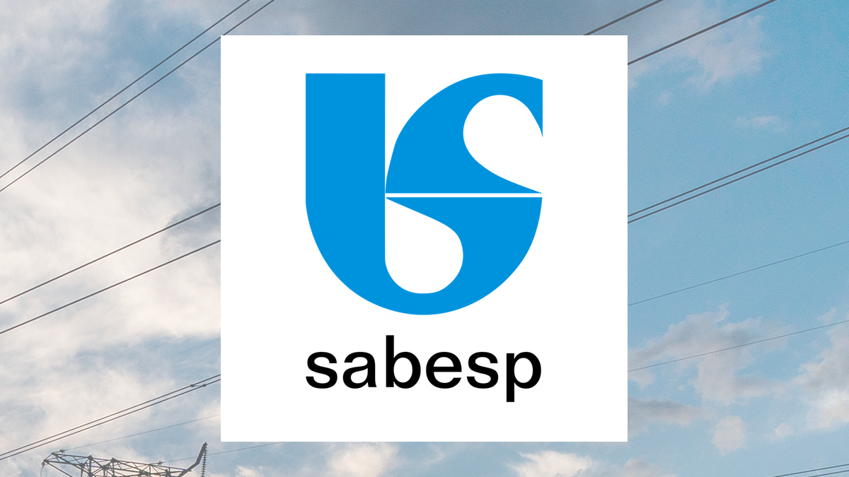 Companhia de Saneamento Básico do Estado de São Paulo - SABESP logo with Utilities background