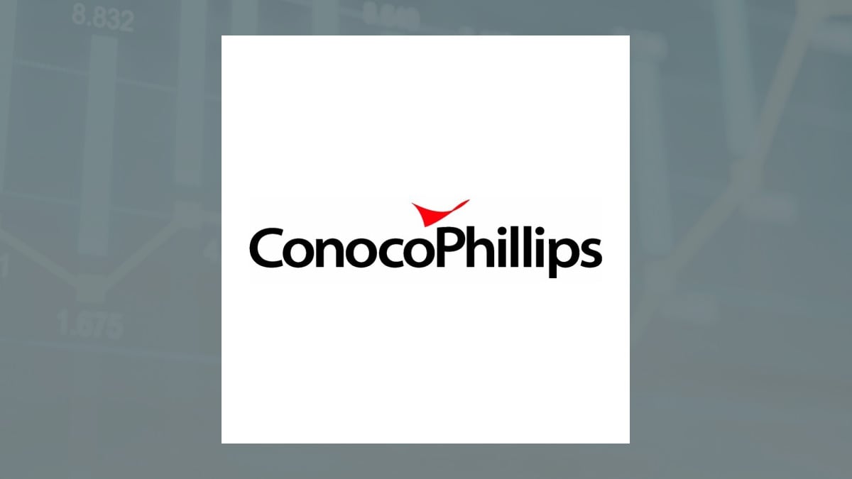 ConocoPhillips logo with Oils/Energy background