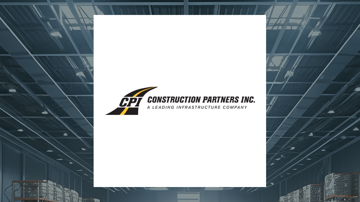 Construction Partners logo with Construction background