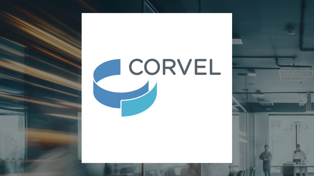 CorVel logo with Business Services background