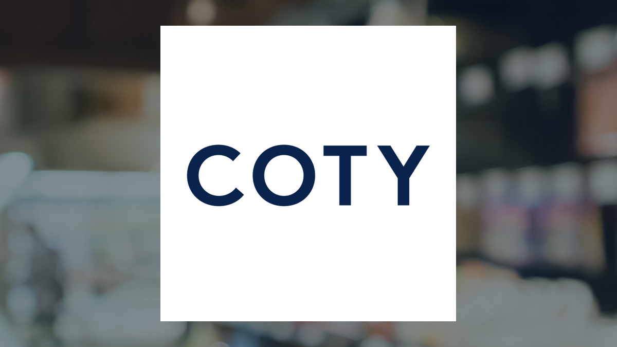 Coty logo with Consumer Staples background