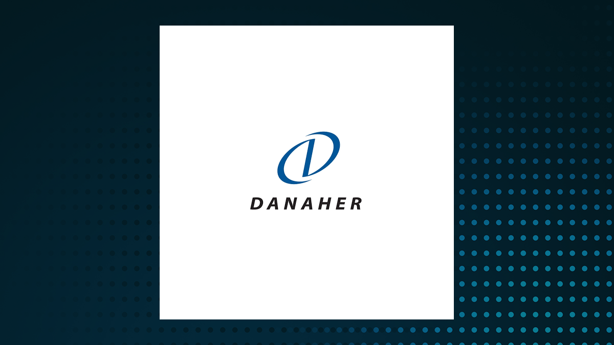 Danaher logo with Multi-Sector Conglomerates background