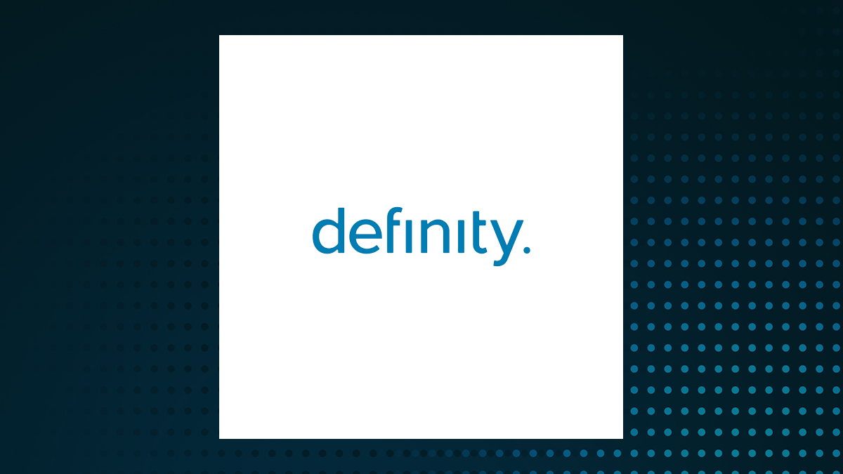 Definity Financial logo with Financial Services background