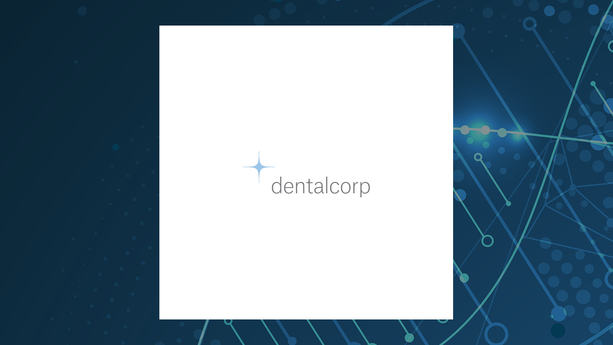 dentalcorp logo with Medical background