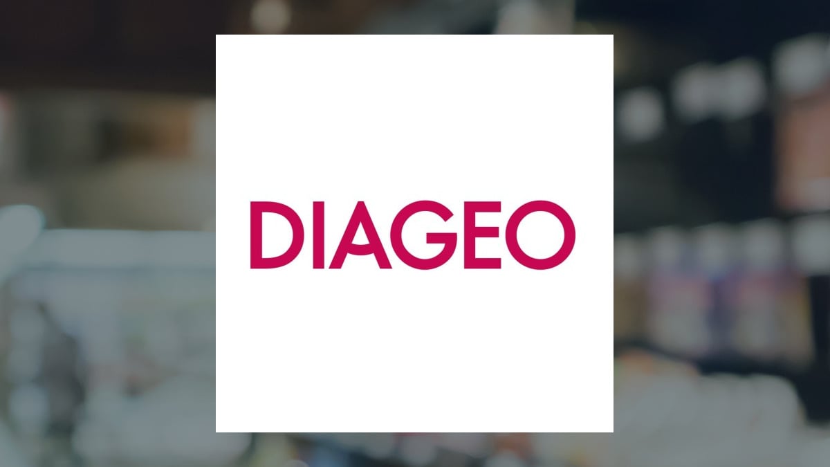 Diageo logo with Consumer Staples background