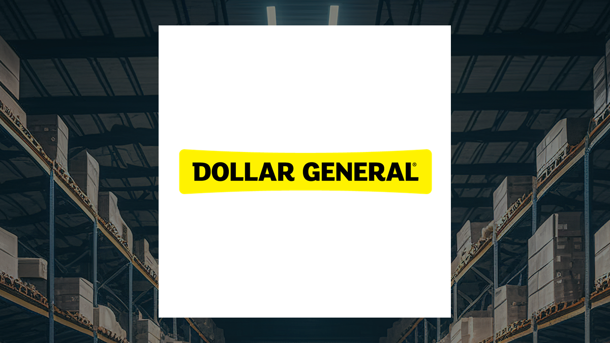 Dollar General logo with Retail/Wholesale background