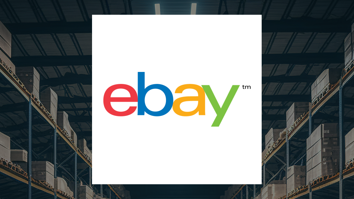 eBay logo with Retail/Wholesale background