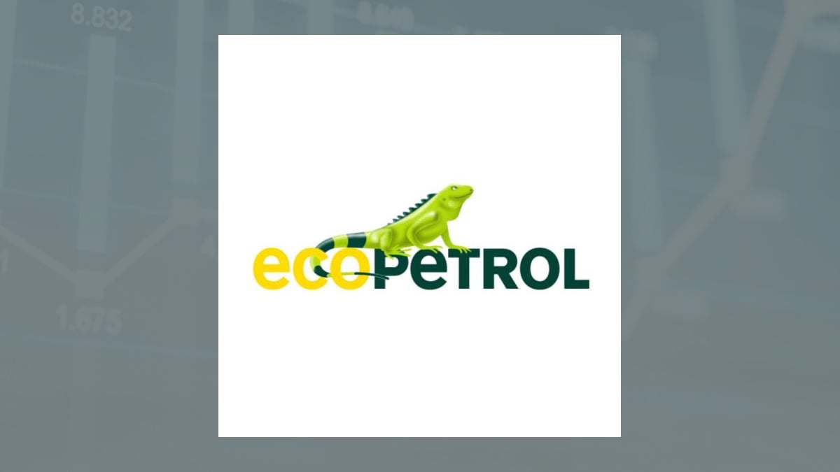 Ecopetrol logo with Oils/Energy background