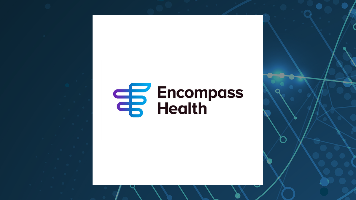 Encompass Health logo with Medical background