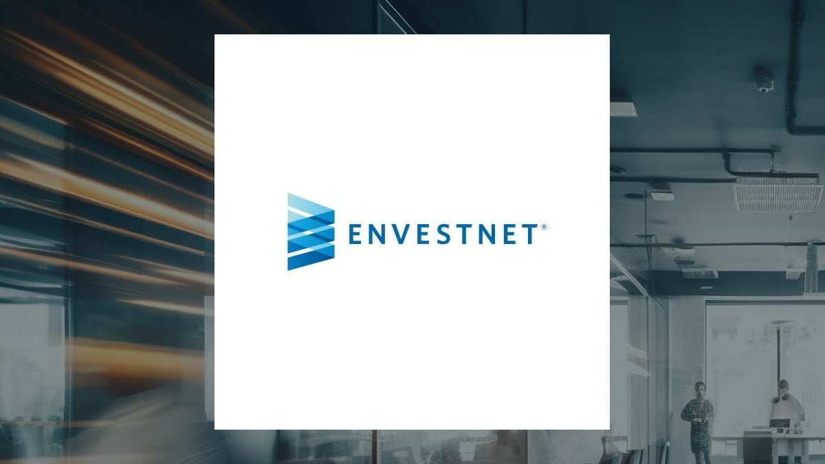 Envestnet logo with Business Services background