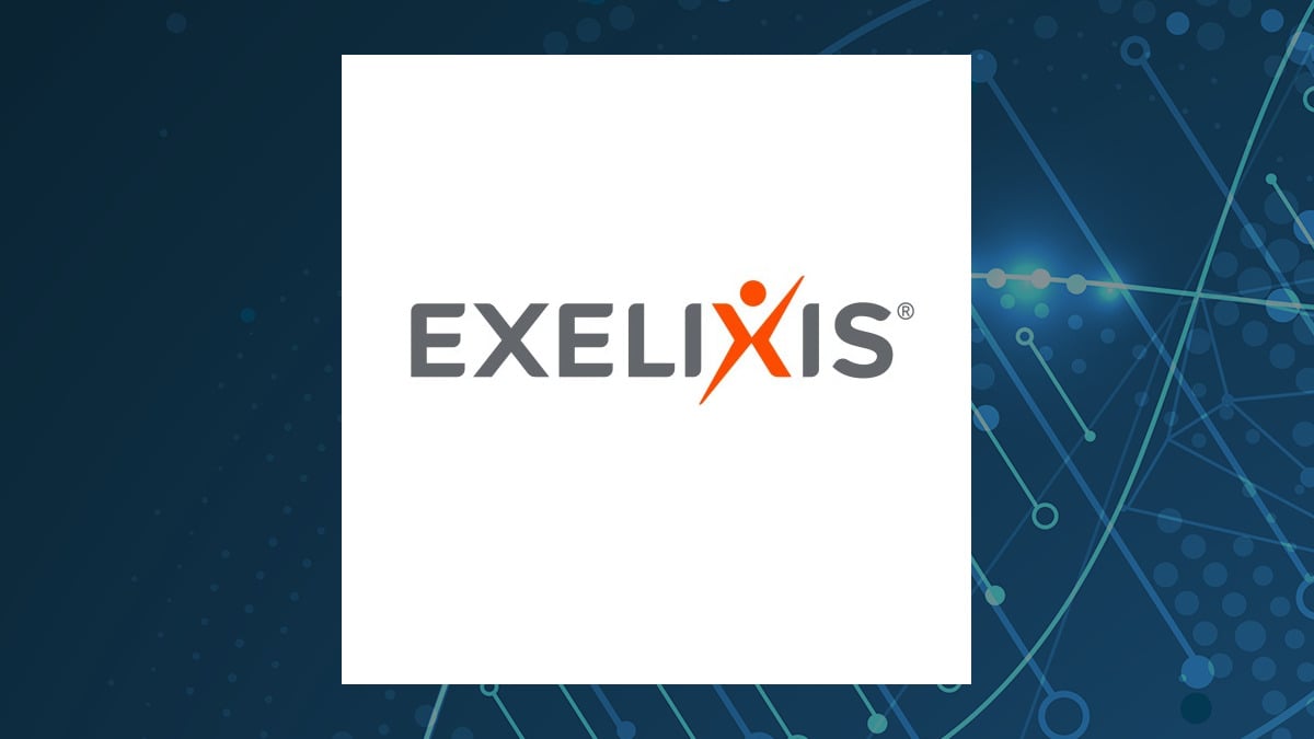 Exelixis logo with Medical background