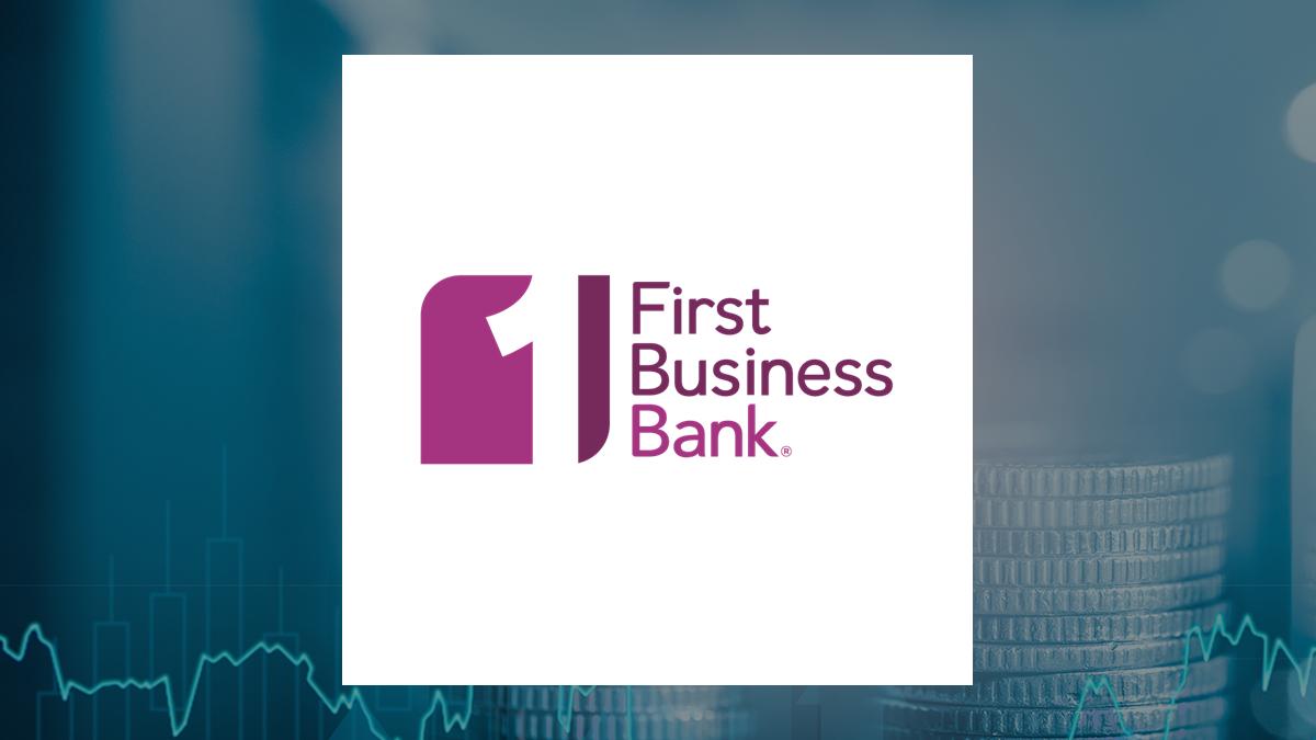 First Business Financial Services logo with Finance background