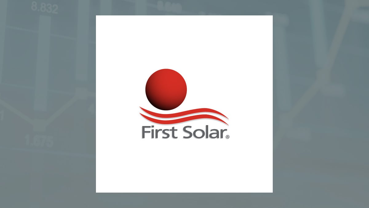 First Solar logo with Oils/Energy background
