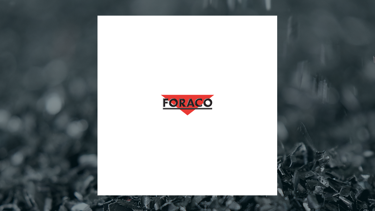 Foraco International logo with Basic Materials background