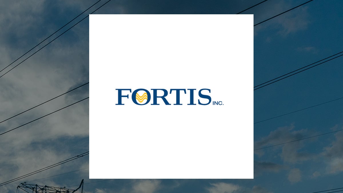 Fortis logo with Utilities background