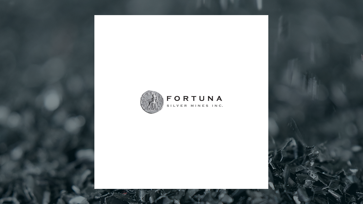 Fortuna Silver Mines logo with Basic Materials background