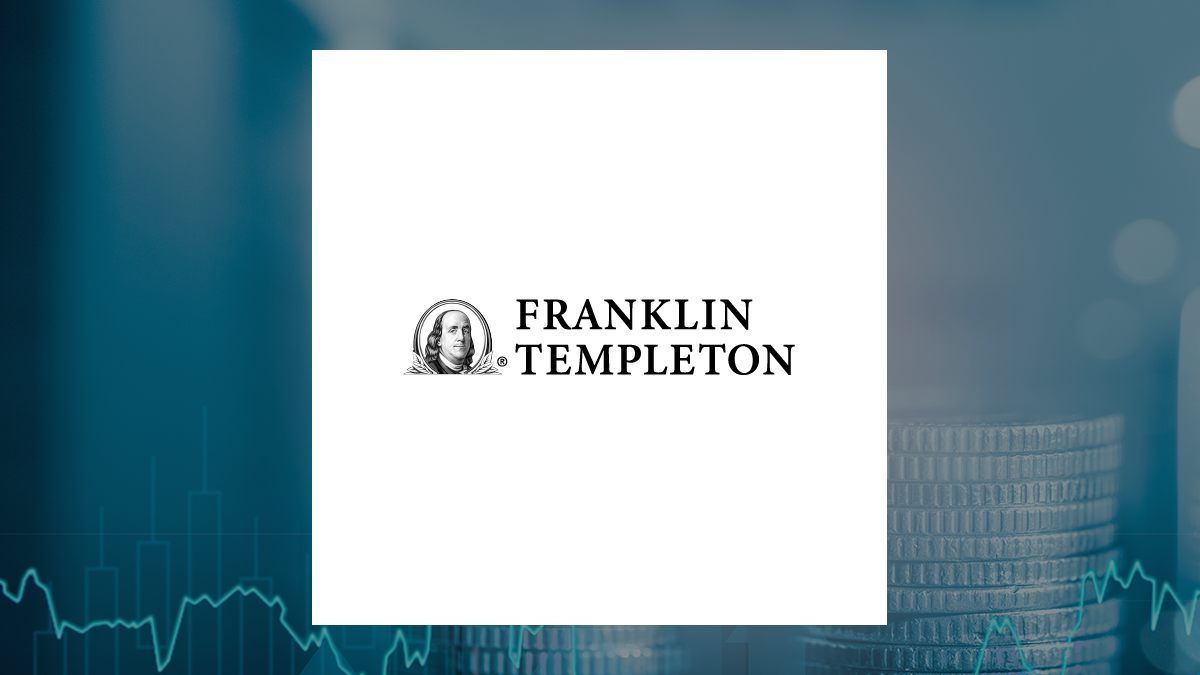 Franklin Resources logo with Finance background