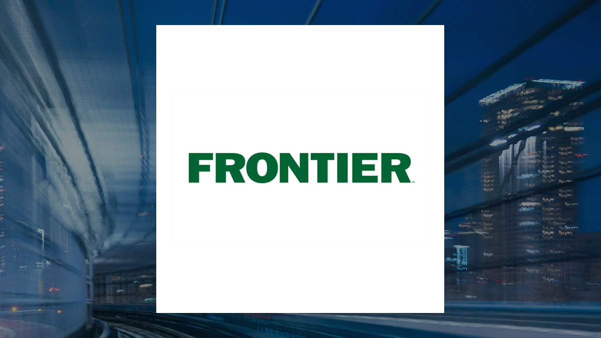Frontier Group logo with Transportation background