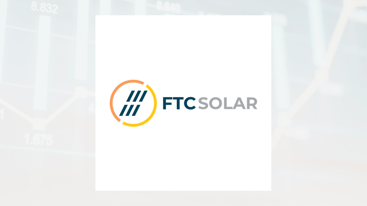 FTC Solar logo with Oils/Energy background