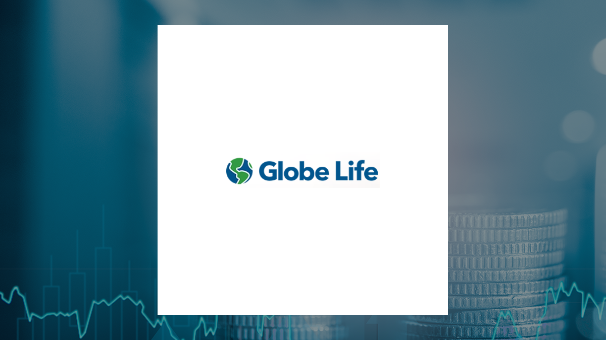 Globe Life logo with Finance background