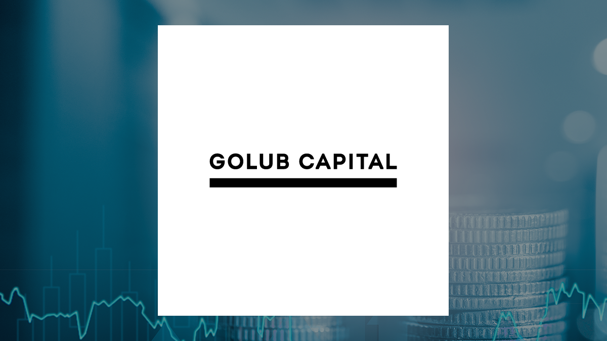 Golub Capital BDC logo with Finance background