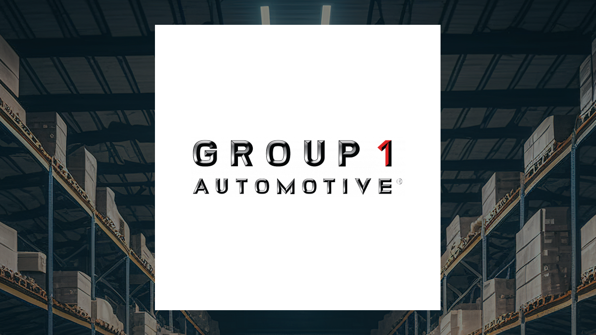 Group 1 Automotive logo with Retail/Wholesale background