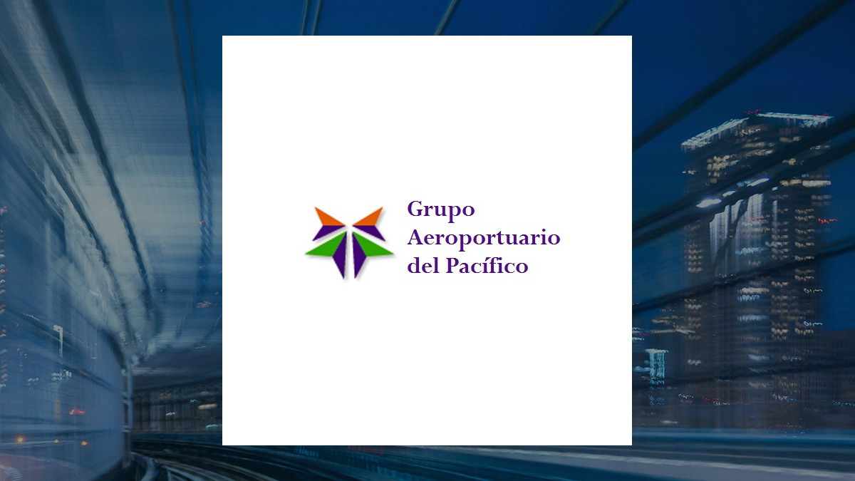 Grupo Aeroportuario del Pacífico logo with Transportation background