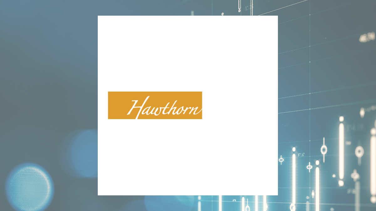 Hawthorn Bancshares logo with Finance background