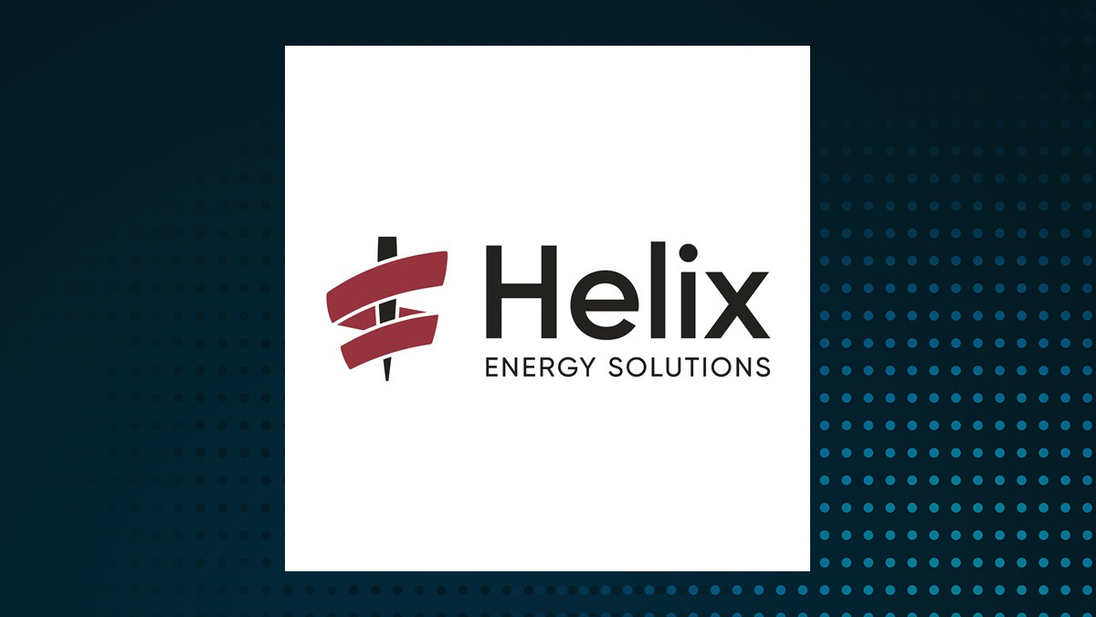 Helix Energy Solutions Group logo with Oils/Energy background