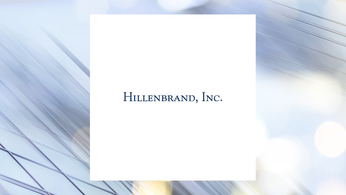 Hillenbrand logo with Industrial Products background