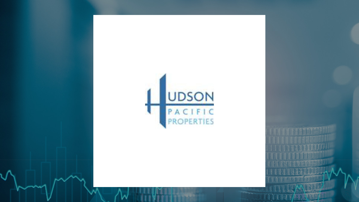 Hudson Pacific Properties logo with Finance background