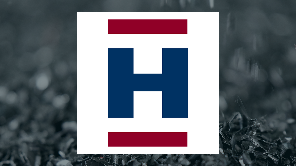Huntsman logo with Basic Materials background