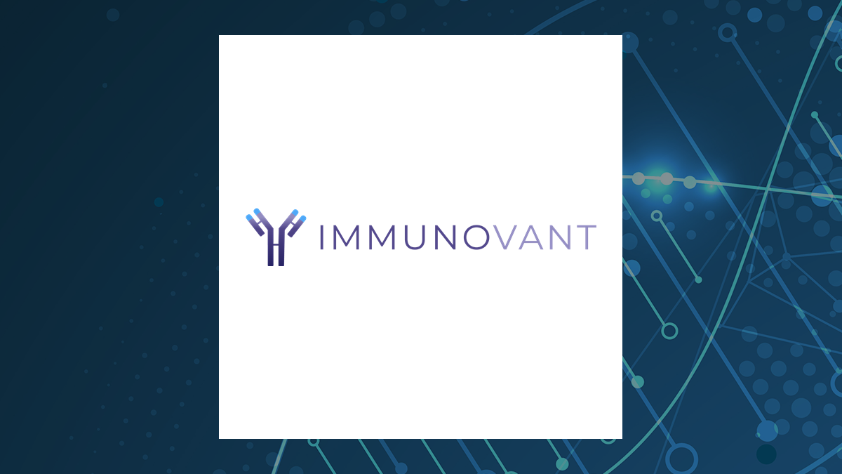 Immunovant logo with Medical background