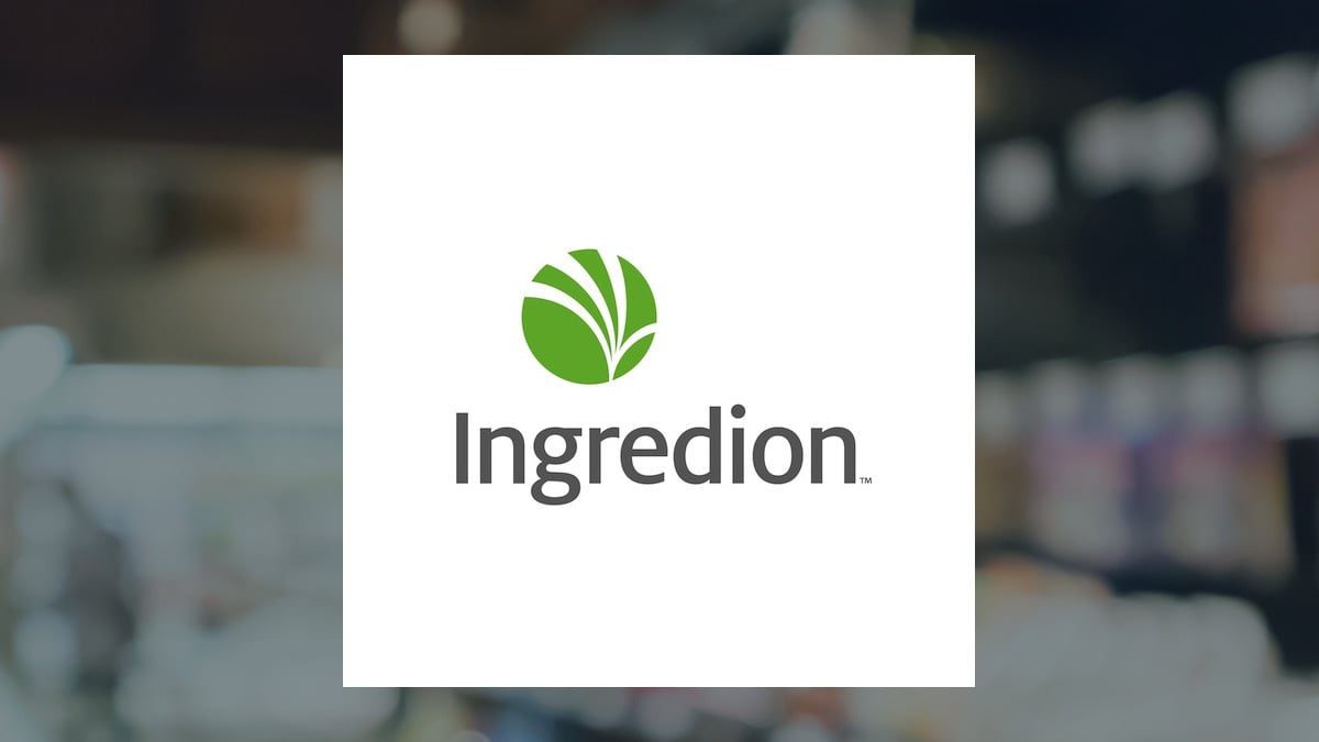 Ingredion logo with Consumer Staples background