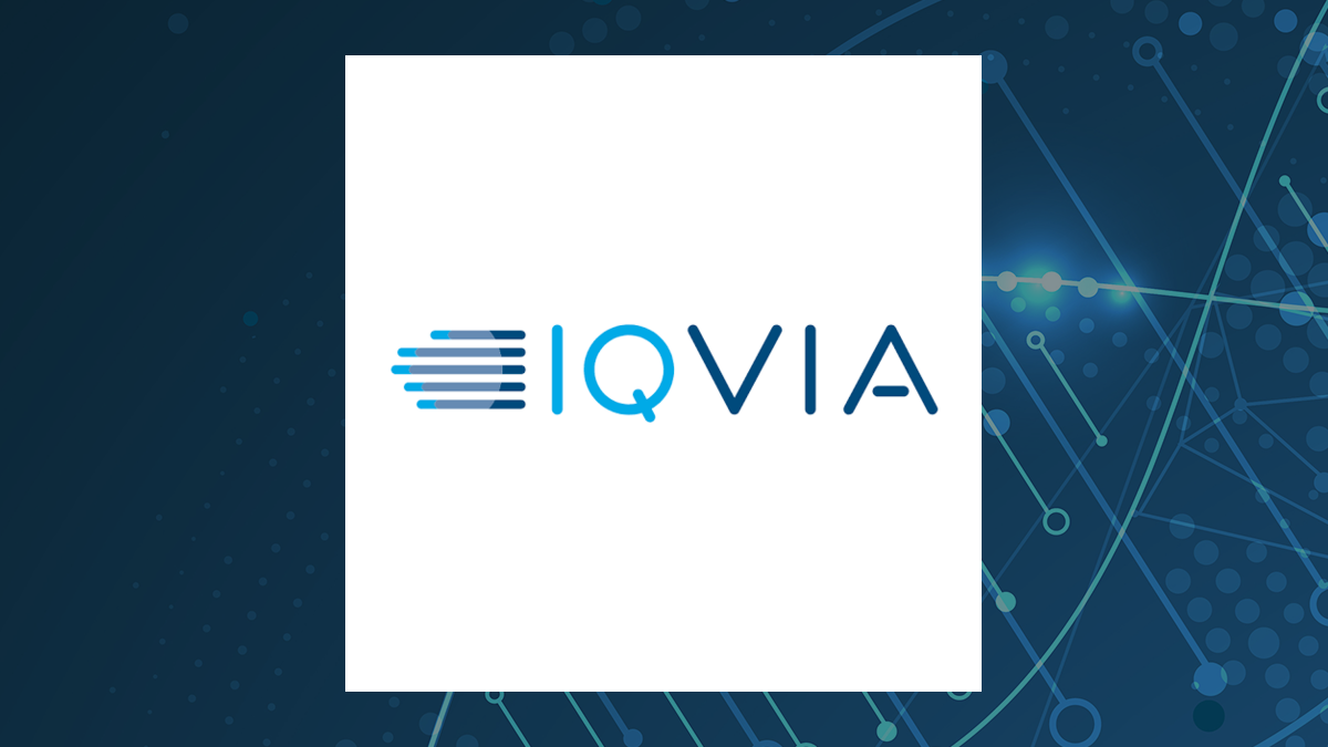 IQVIA logo with Medical background