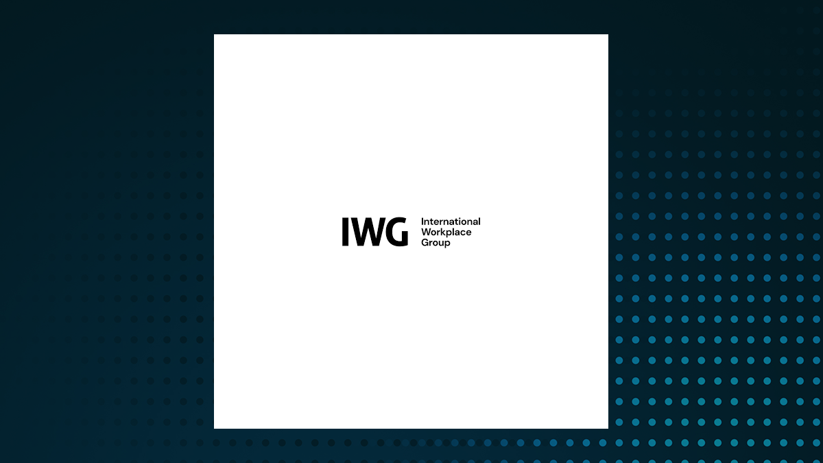 IWG logo with Real Estate background