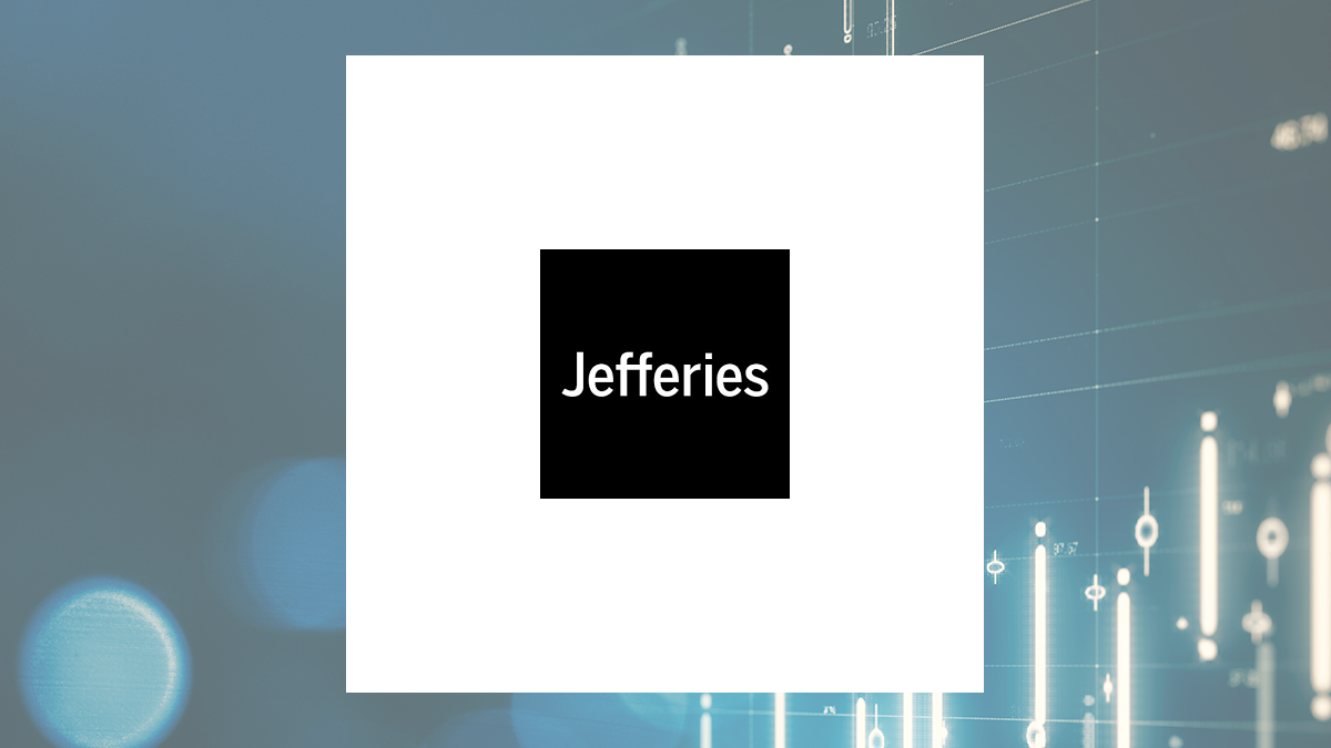 Jefferies Financial Group logo with Finance background