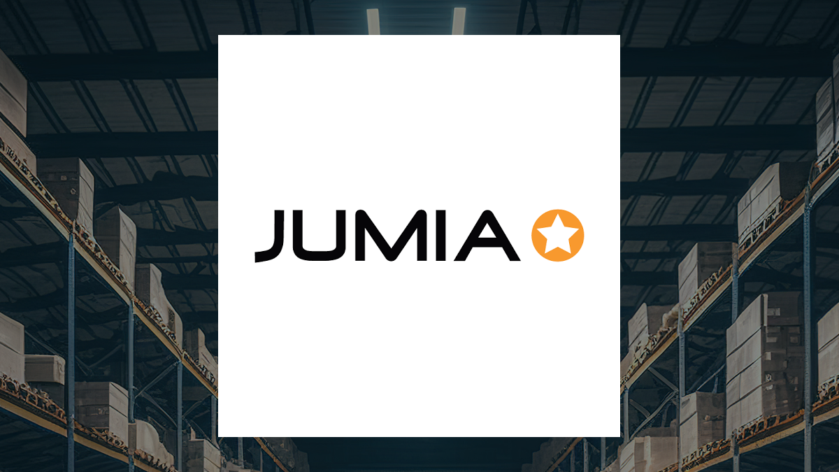 Jumia Technologies logo with Retail/Wholesale background