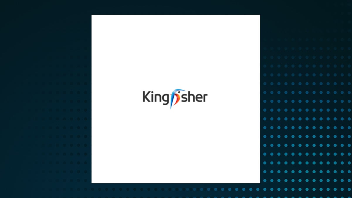 Kingfisher logo with Consumer Cyclical background