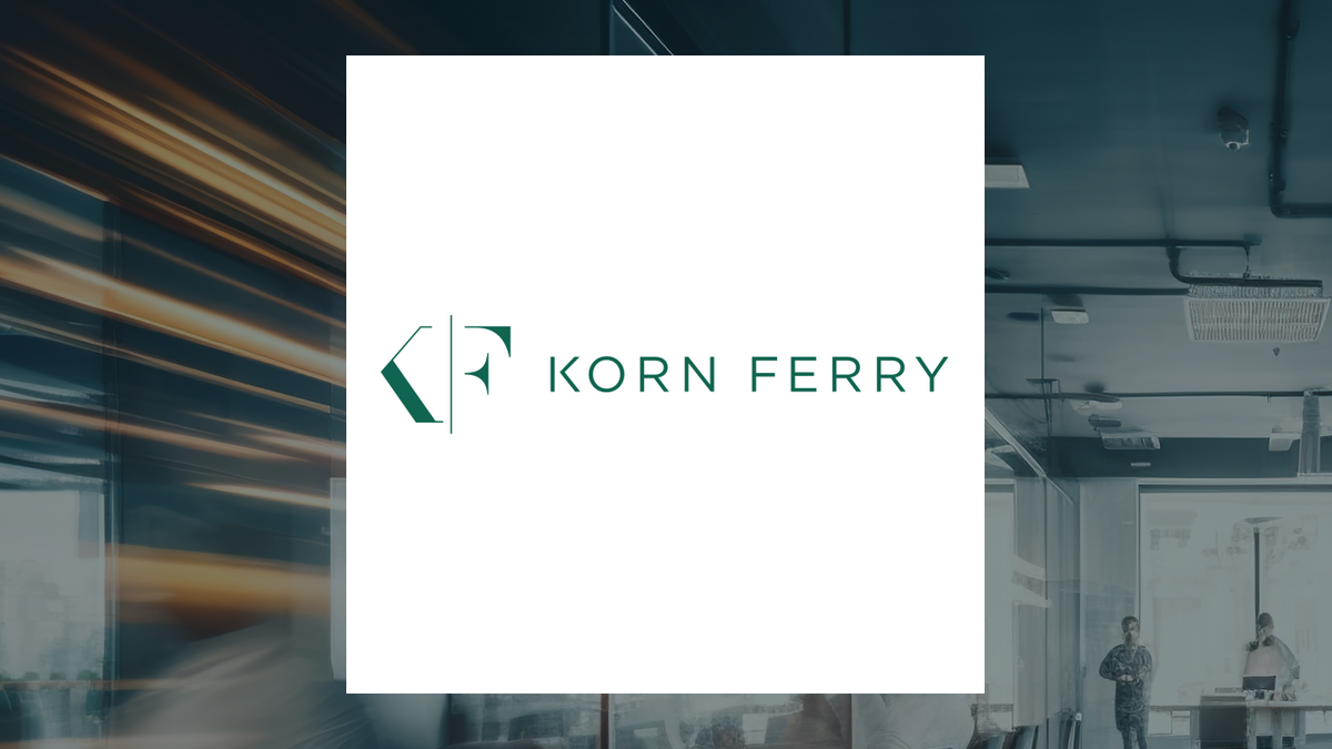 Korn Ferry logo with Business Services background