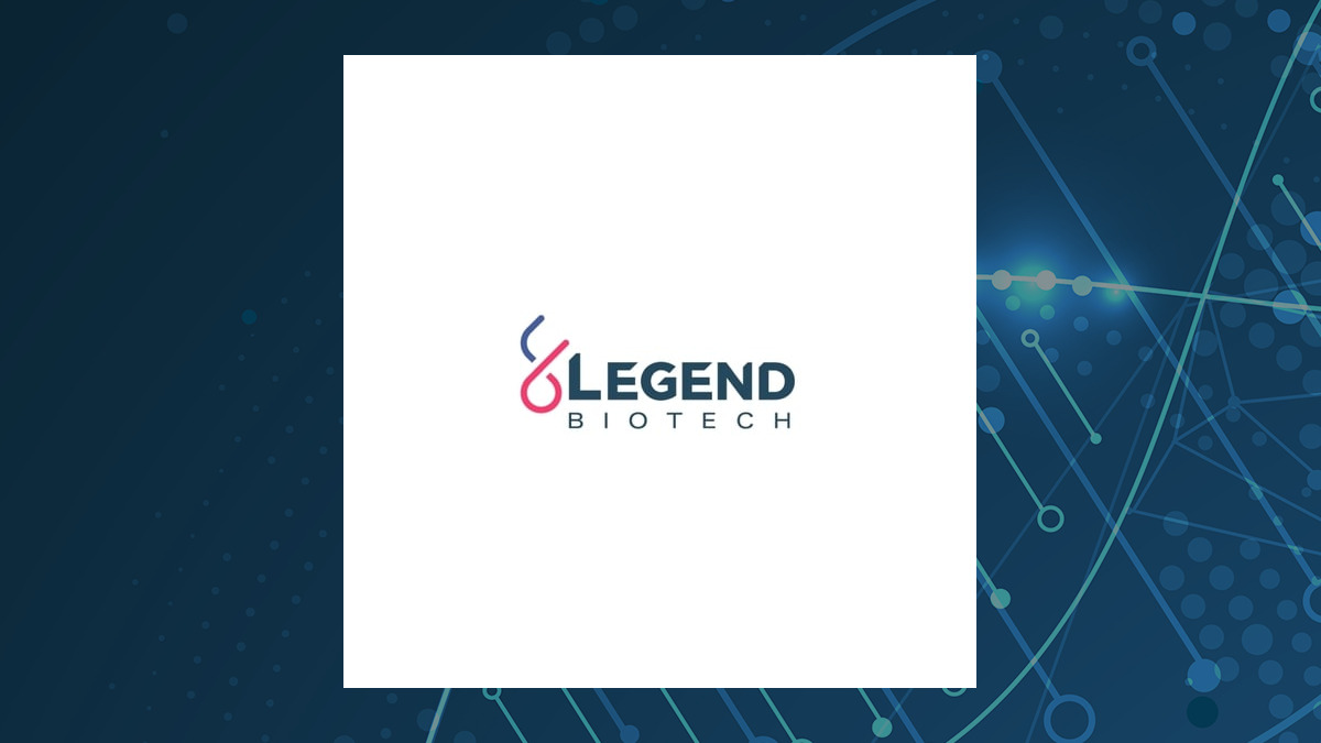 Legend Biotech logo with Medical background