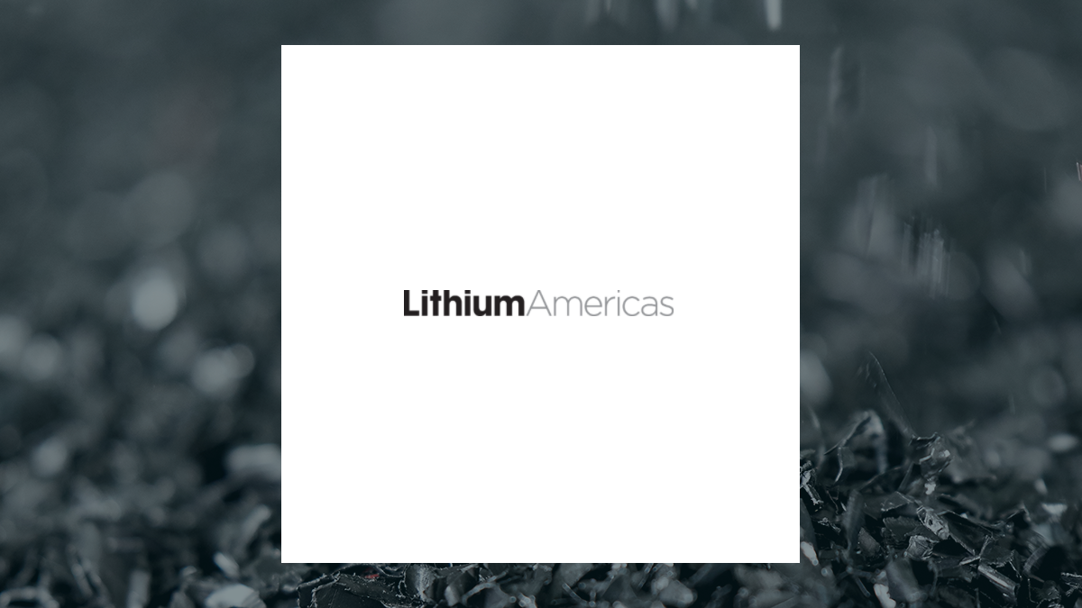 Lithium Americas logo with Basic Materials background