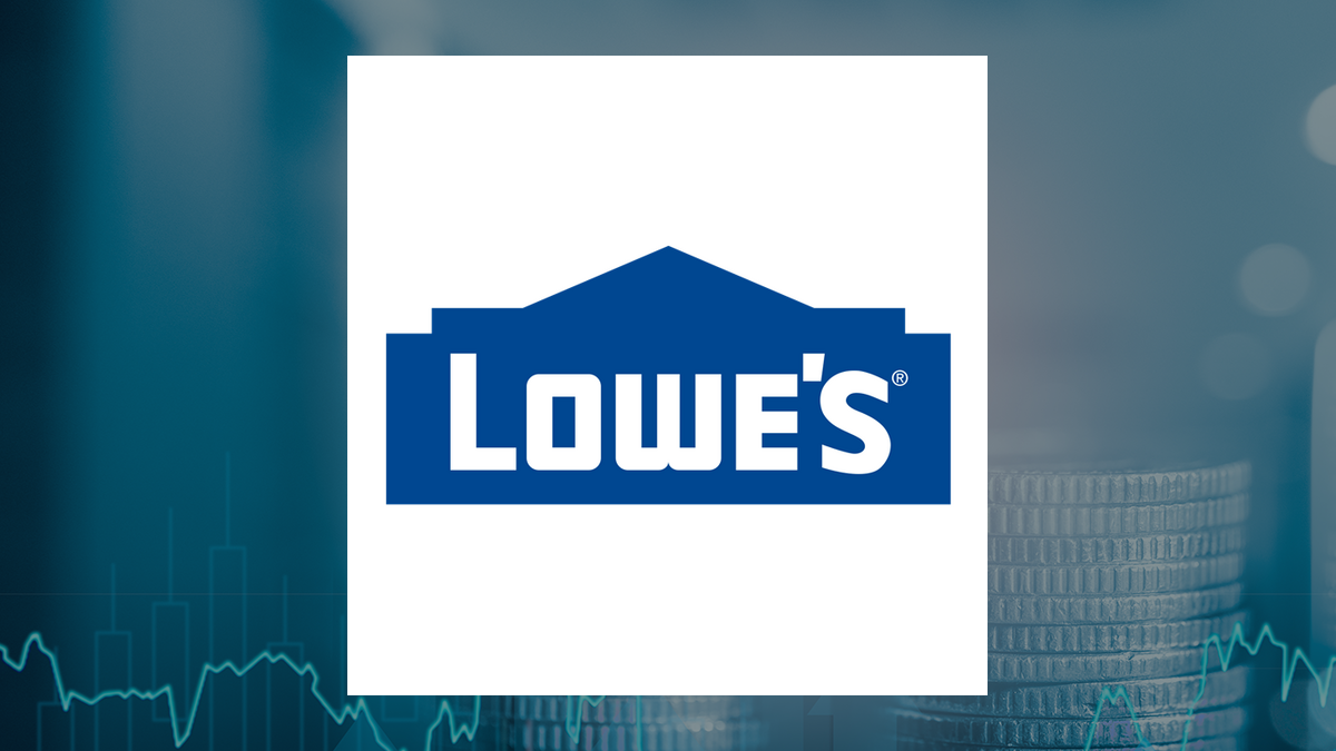 Loews logo with Finance background