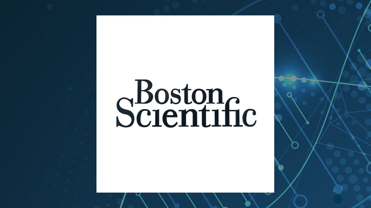 Boston Scientific logo with Medical background