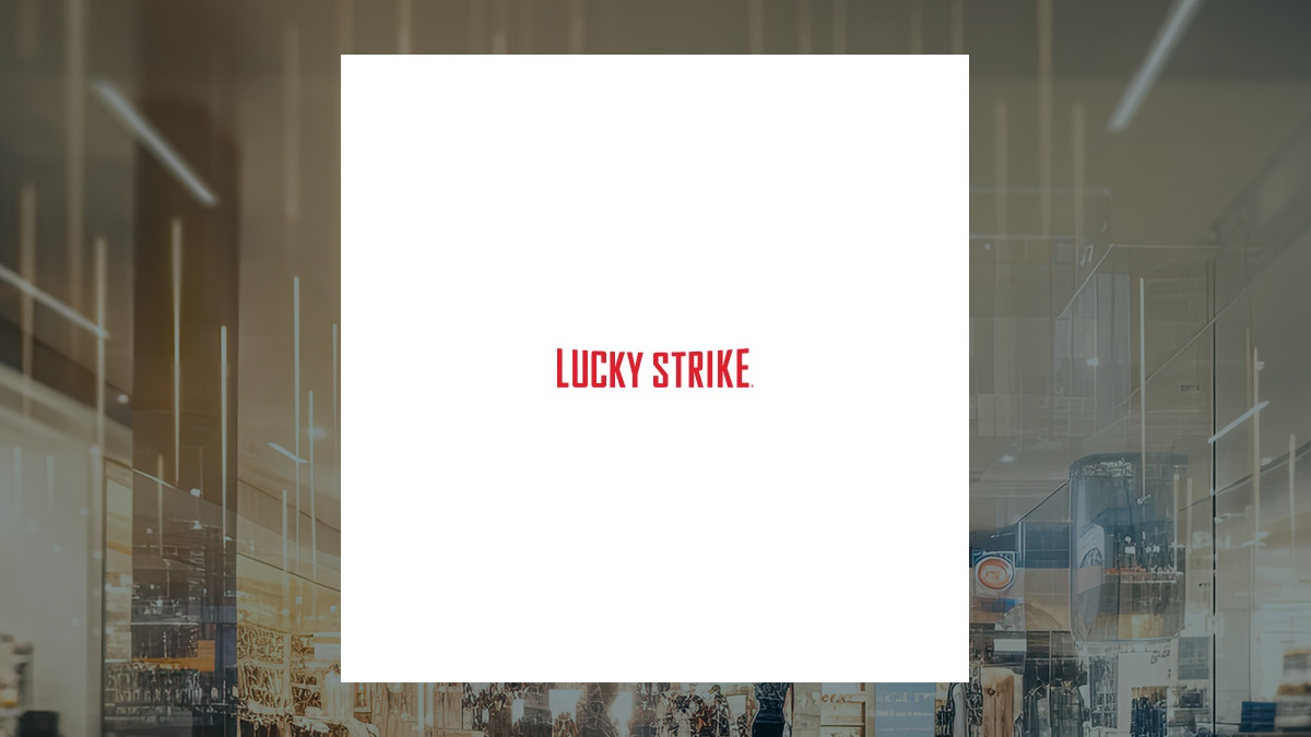 Lucky Strike Entertainment logo with Consumer Discretionary background