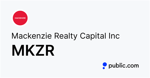 MacKenzie Realty Capital